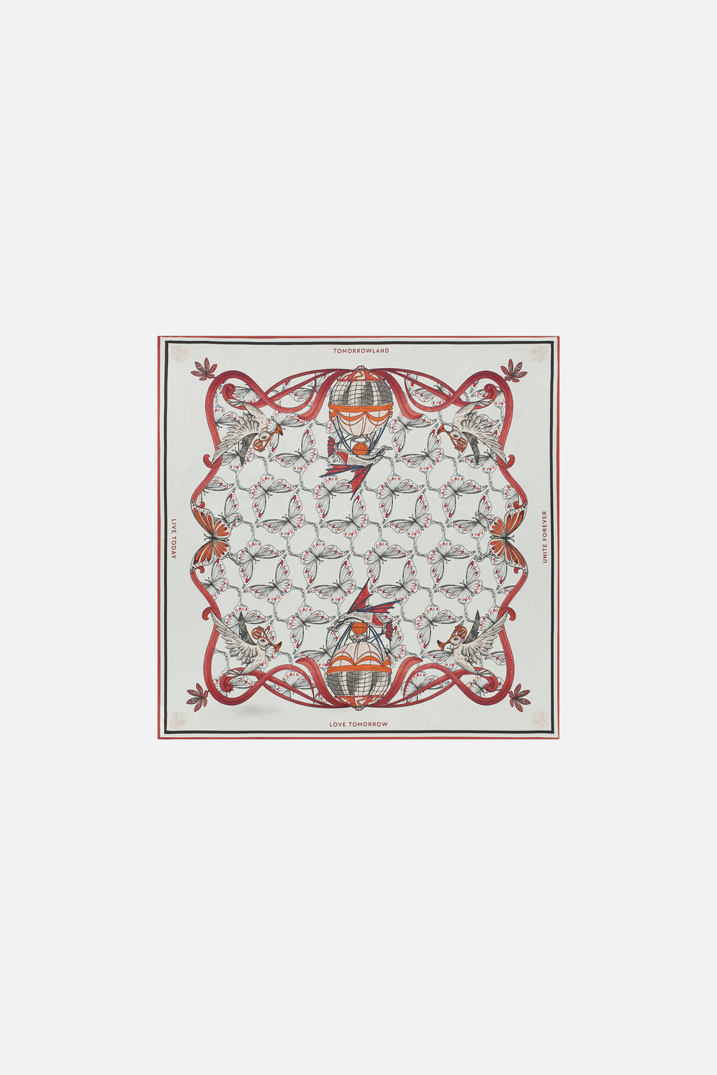 BUTTERFLY HEAD SCARF