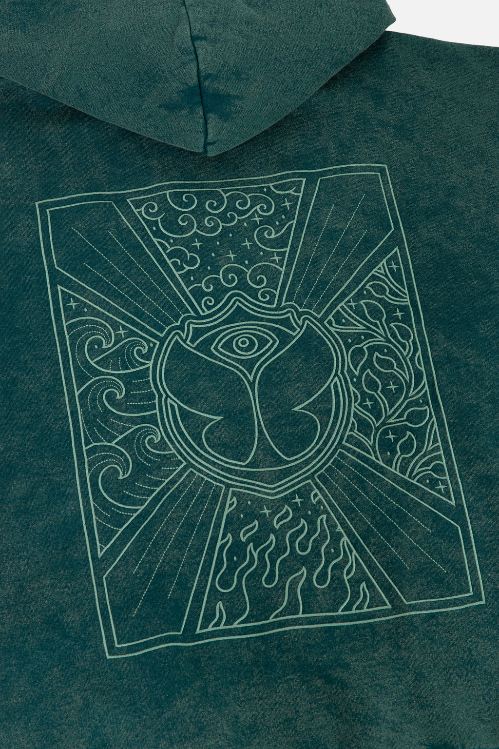 WASHED UNITY FLAG HOODIE