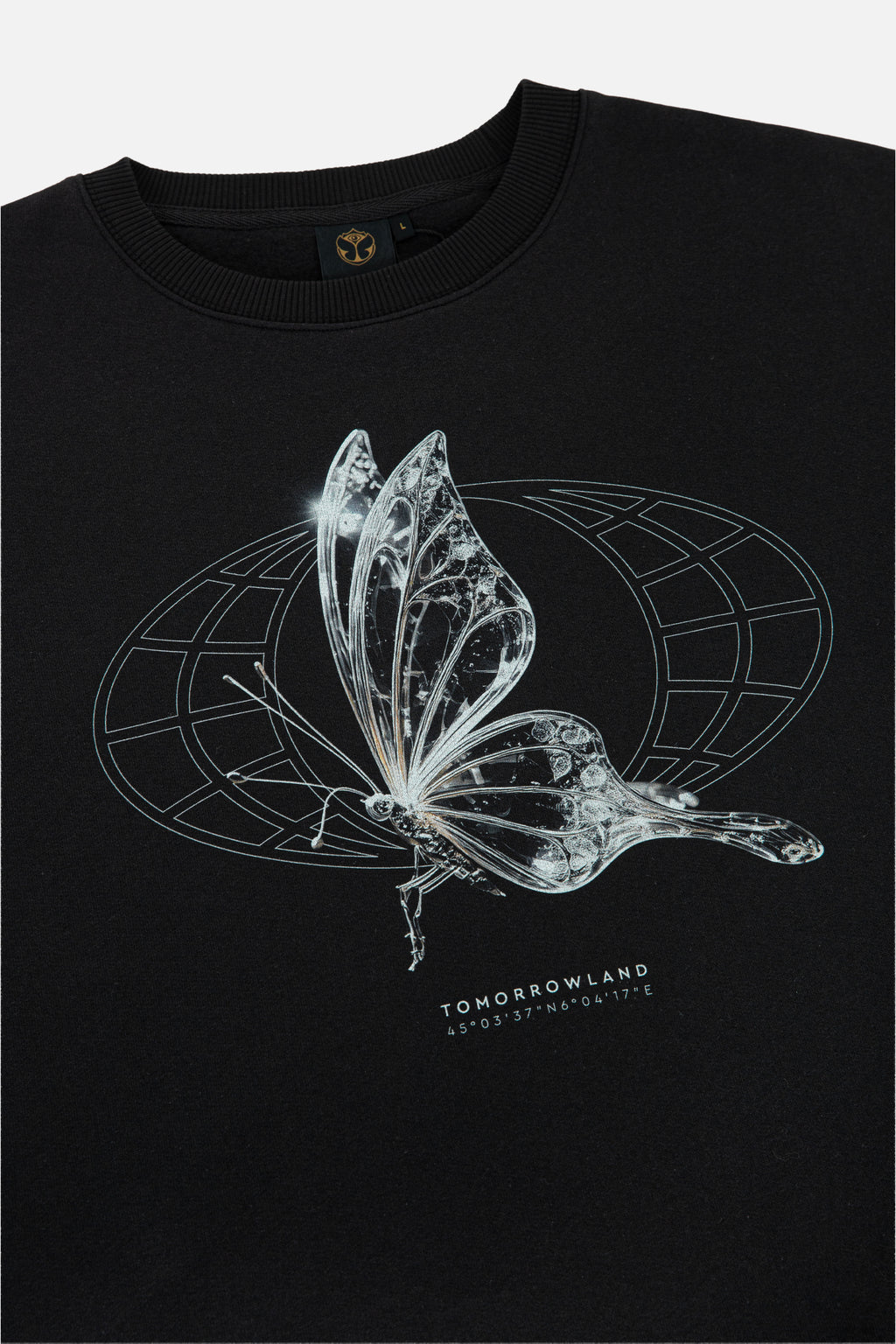 GLASS BUTTERFLY SWEATSHIRT