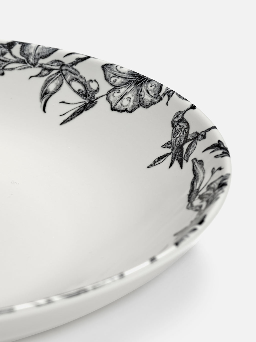 SERAX LARGE LOW BOWL ENCHANTED GARDEN