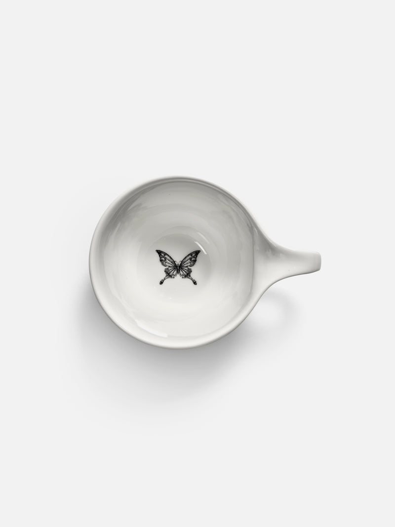SERAX CAPPUCCINO CUP BUTTERFLY