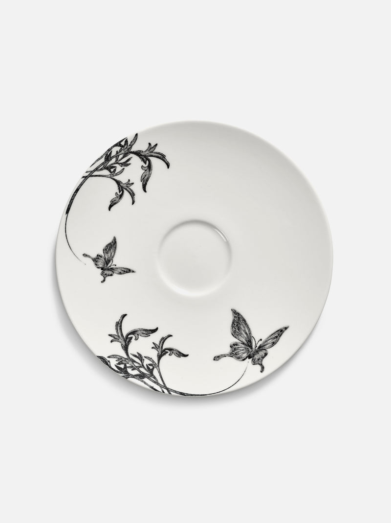 SERAX SAUCER CAPPUCCINO BUTTERFLY BALLET