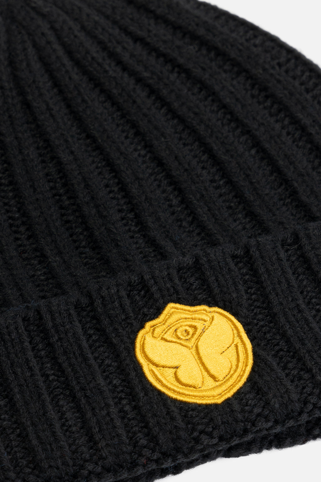 GOLD ICON RIB BEANIE