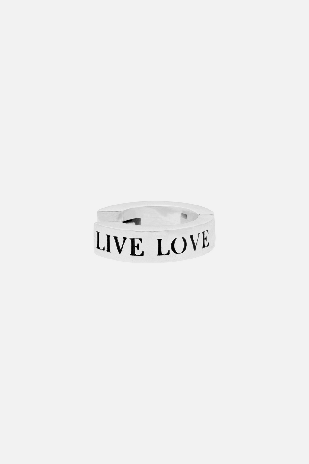 SLOGAN EARRING