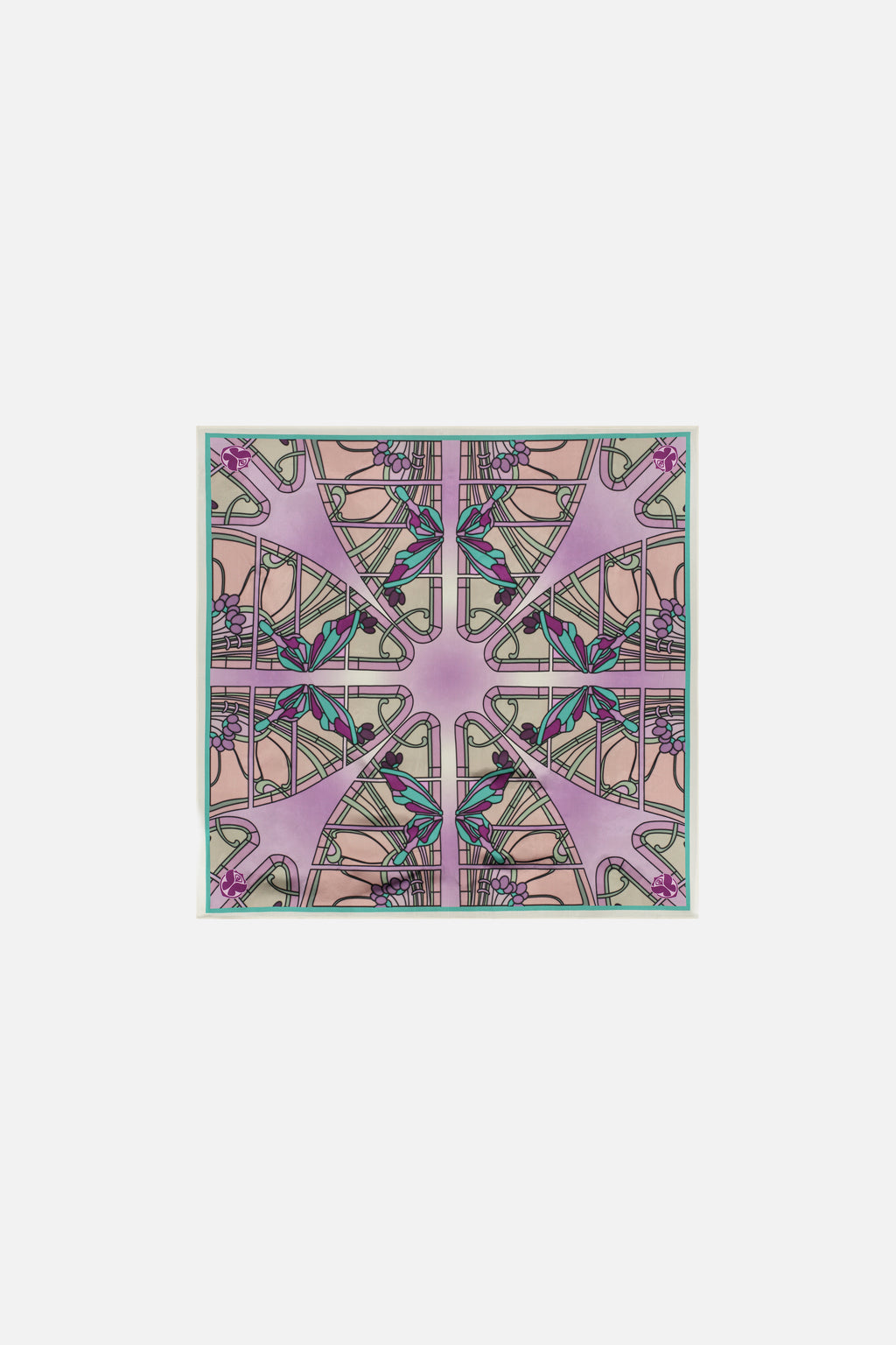 BUTTERFLY VITRAIL HEAD SCARF