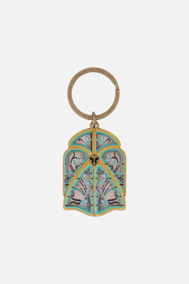 BUTTERFLY VITRAIL KEYCHAIN