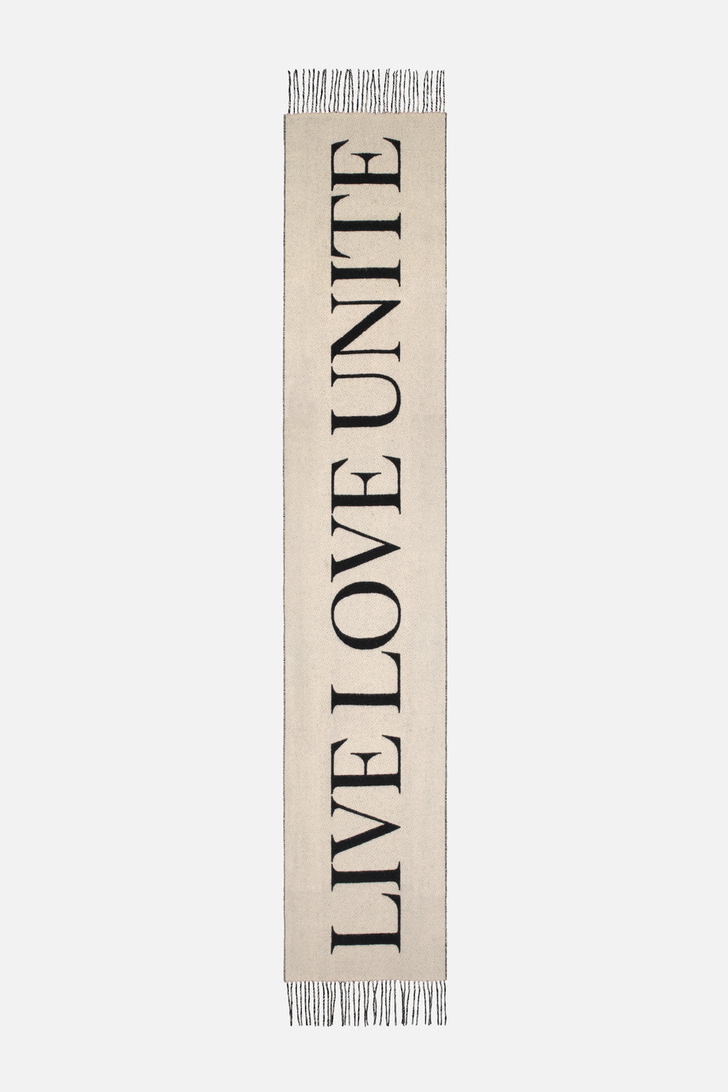 SLOGAN SCARF