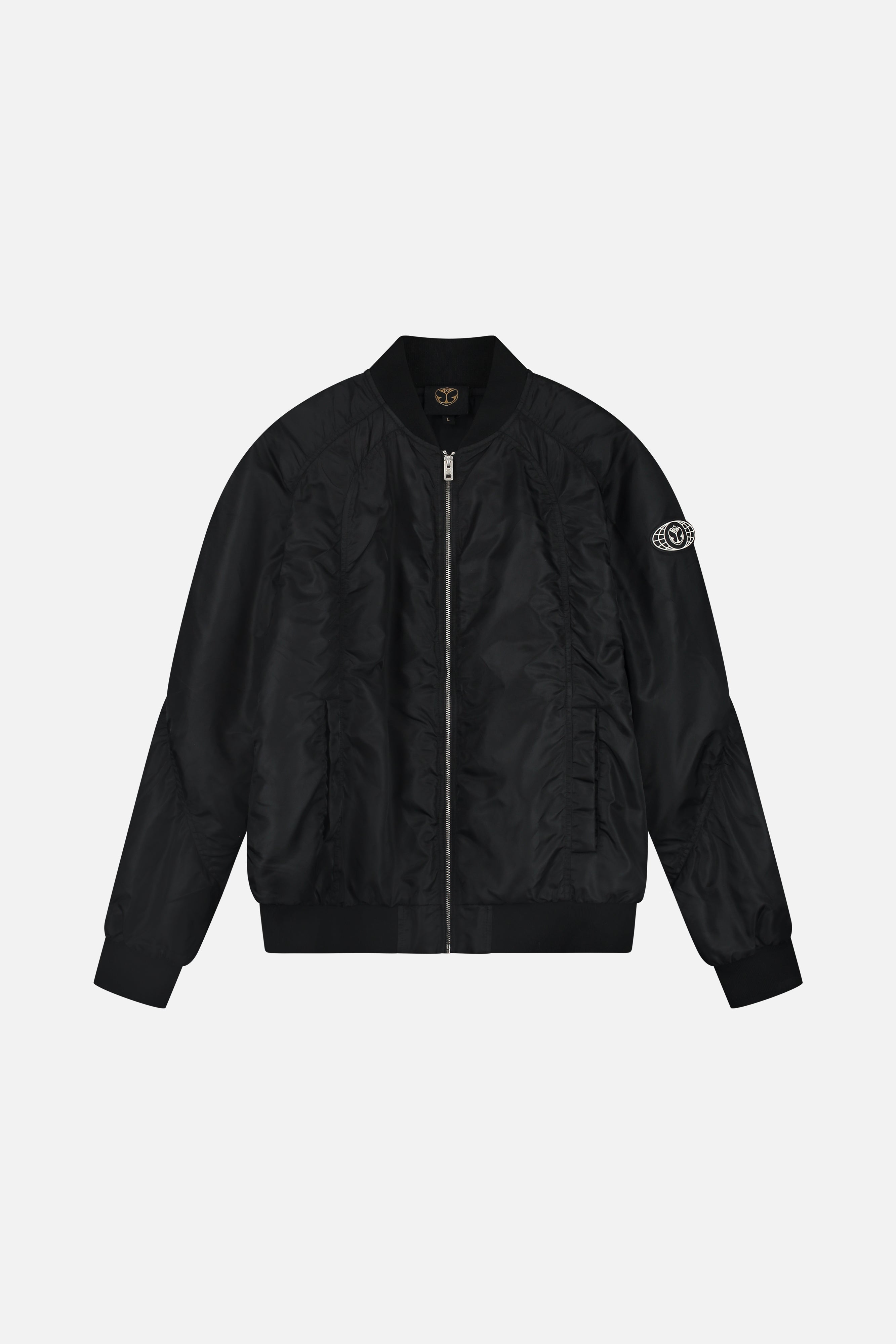 Swirl Bomber Jacket Black - Tomorrowland Store