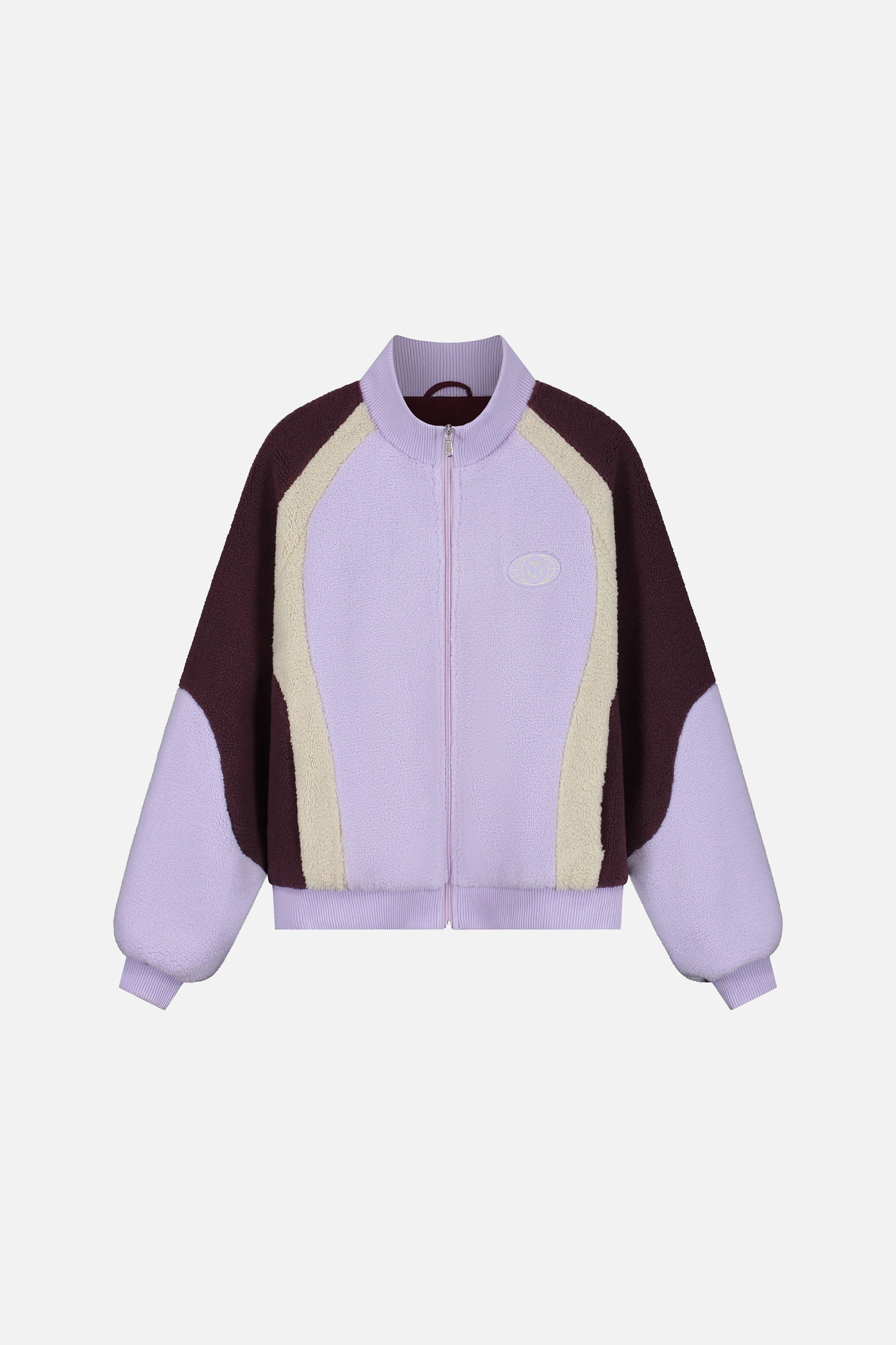 Swirl Teddy Jacket Women Purple - Tomorrowland Store