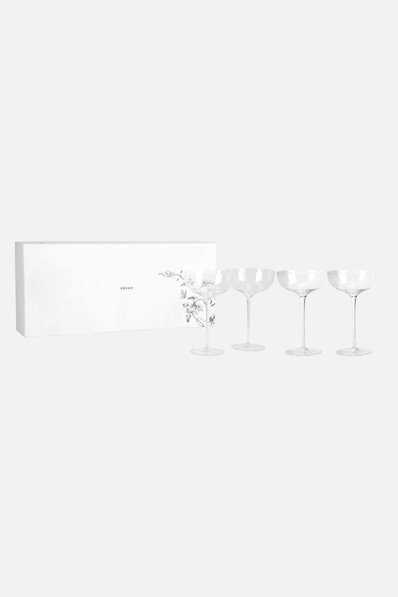 SERAX CHAMPAGNE COUPE DRAGONFLY