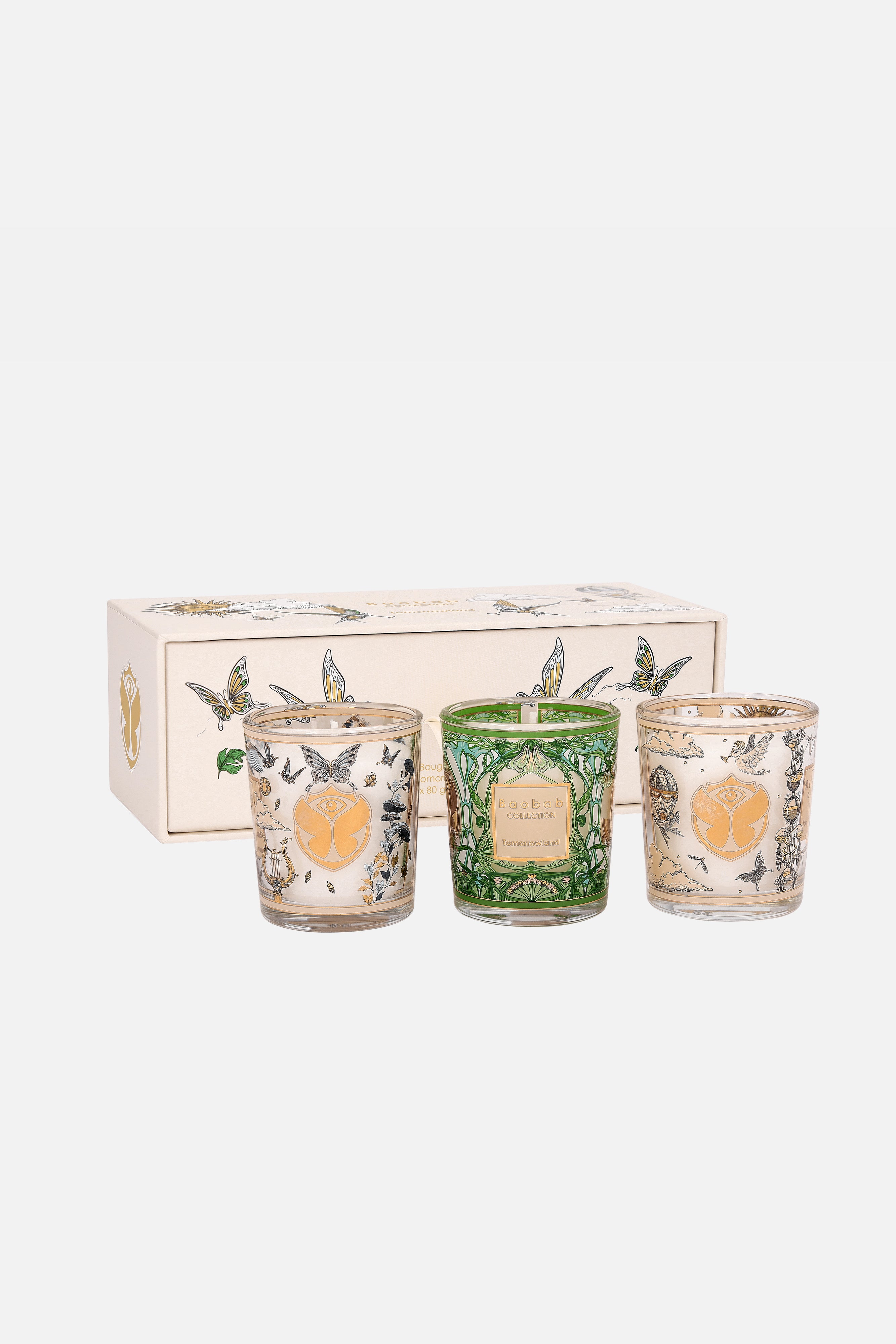 Baobab X TML Trio Candles - Tomorrowland Store