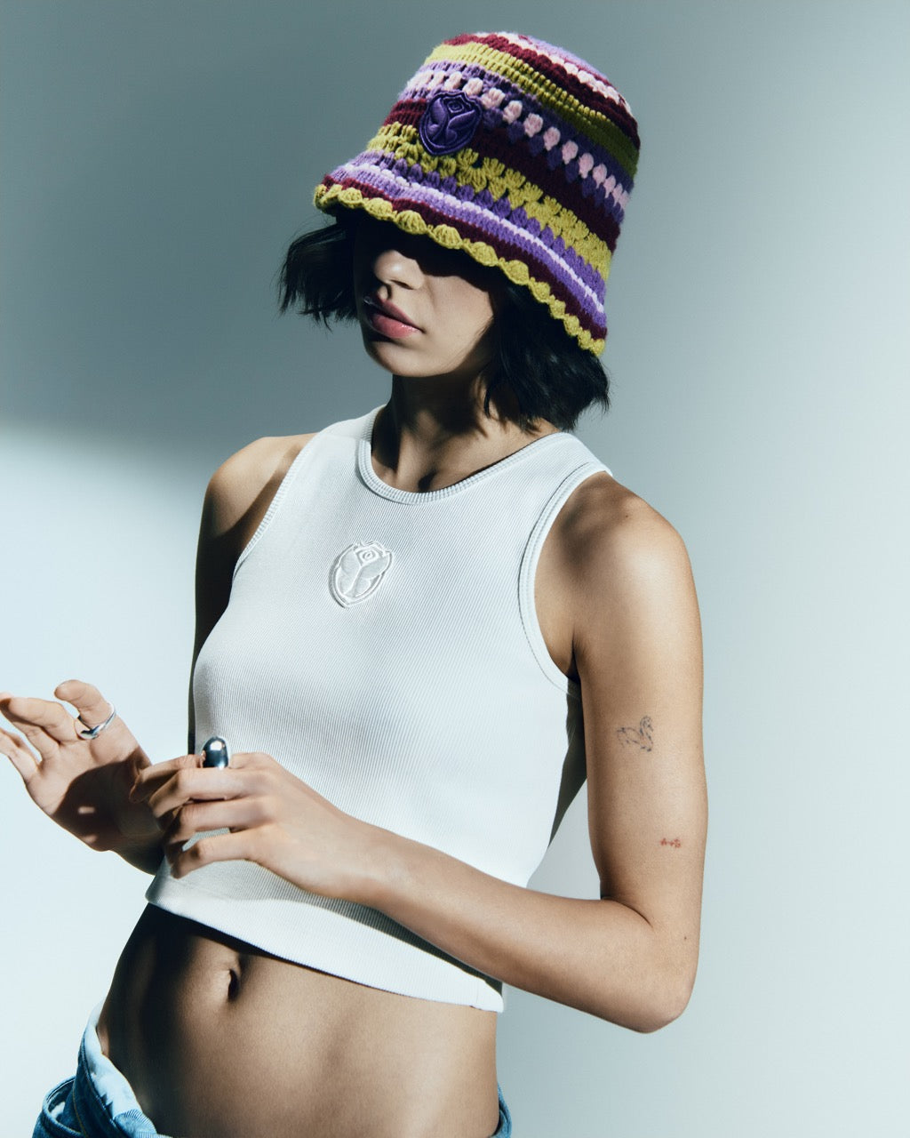 ICON RIB TANK TOP WOMEN