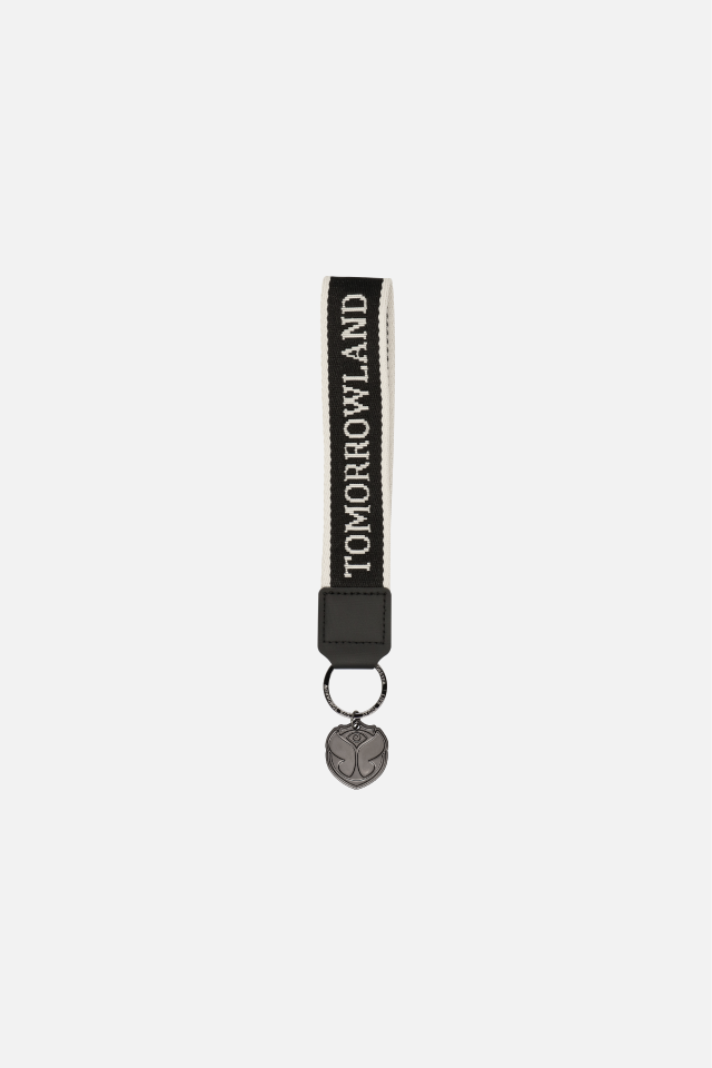 Keychain Tomor Slogan Keychain Black - Tomorrowland Store