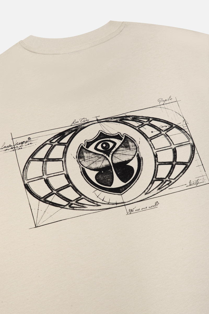 Sketch Globe T-Shirt