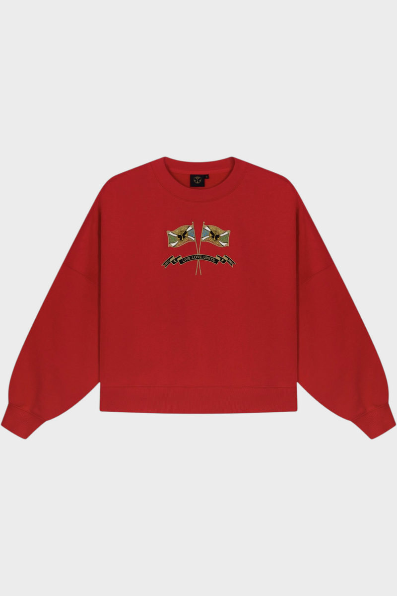 Twin Flag Sweatshirt Women