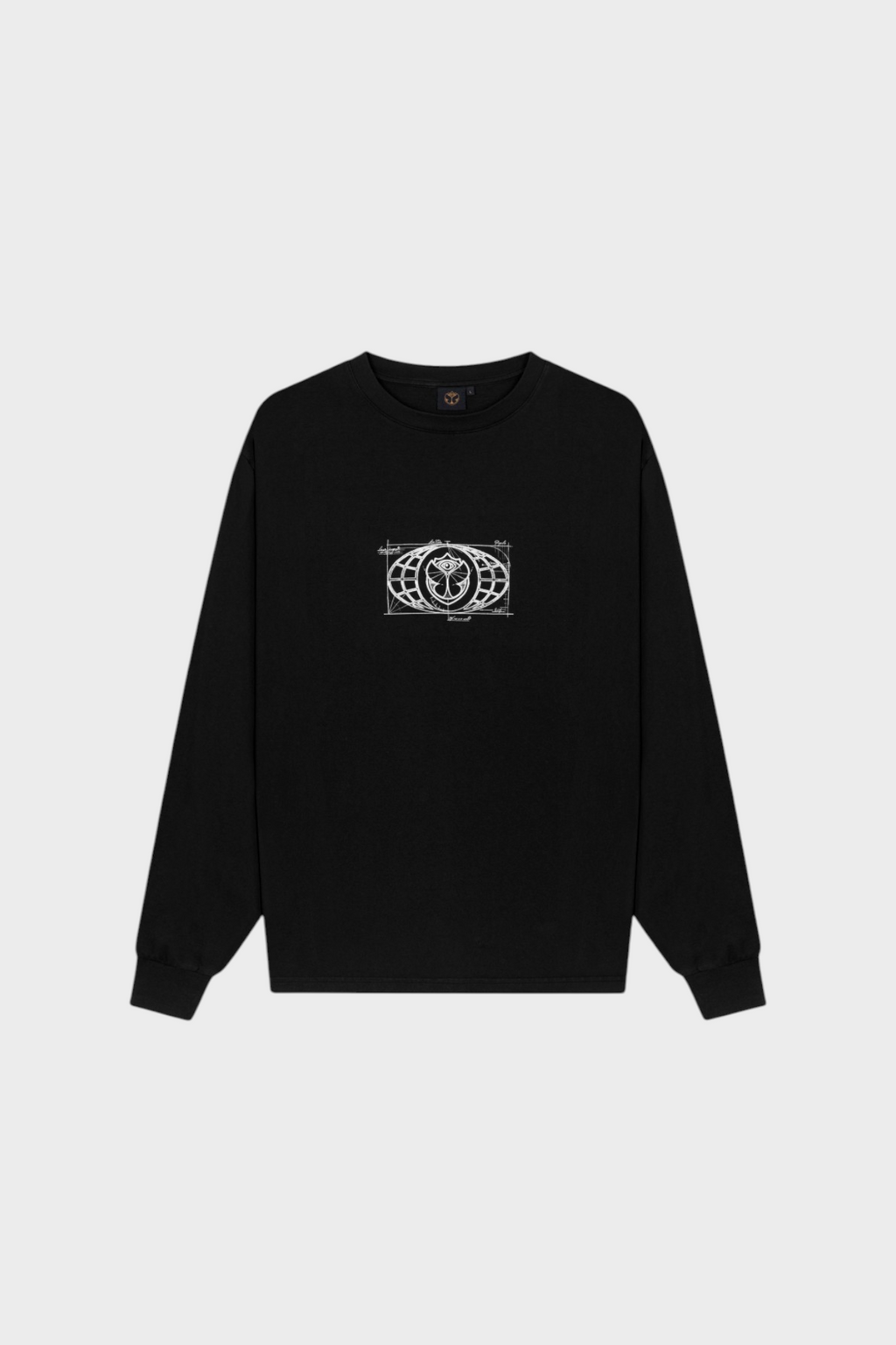 Sketch Globe Longsleeve