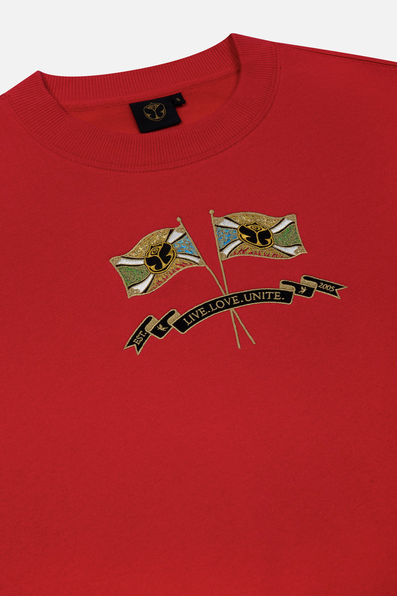 Twin Flag Sweatshirt Women