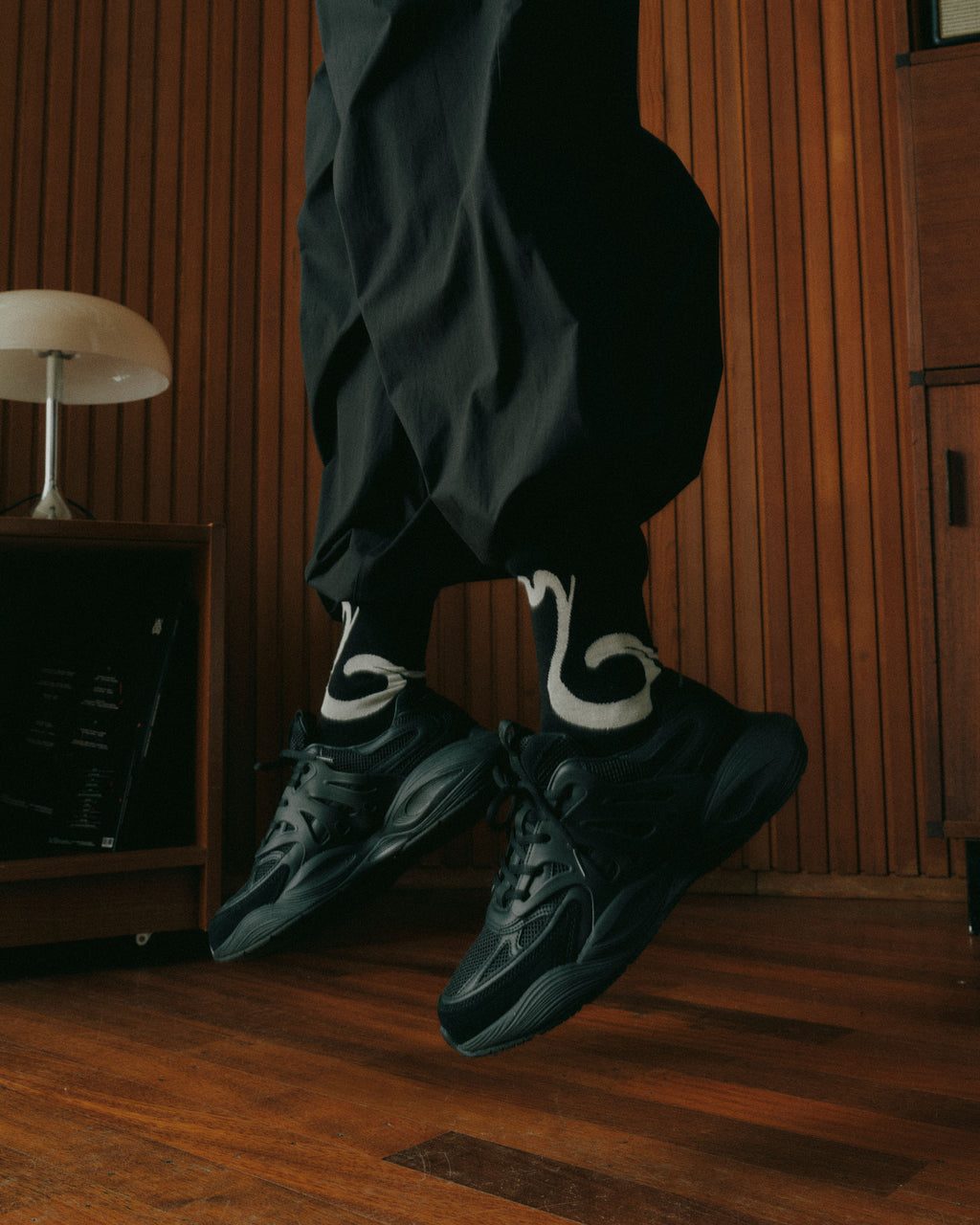 Tomorrowland WR1 Sneaker Men Black Forest