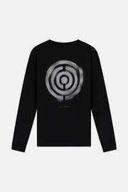 CORE BLUR ICON LONGSLEEVE BLACK - 1