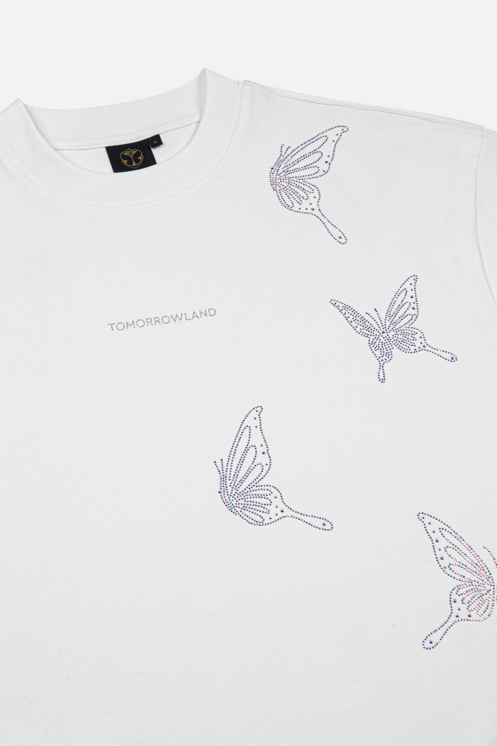 Butterfly Sparkle T-Shirt Dress Women