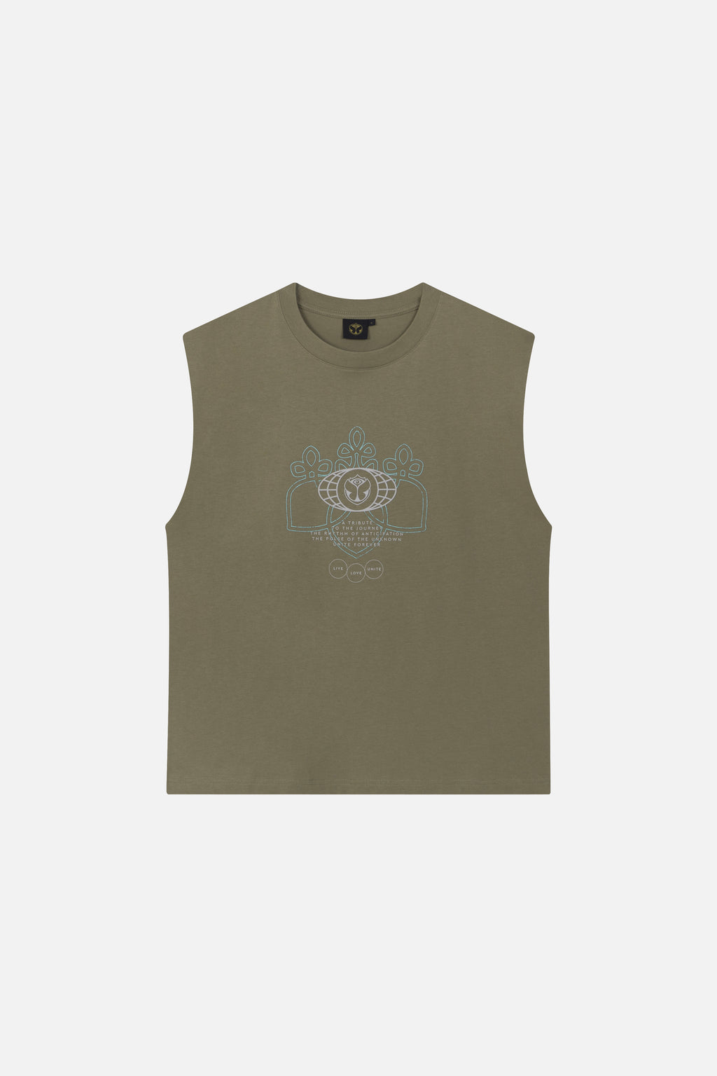 Globe Stamp Tank Top