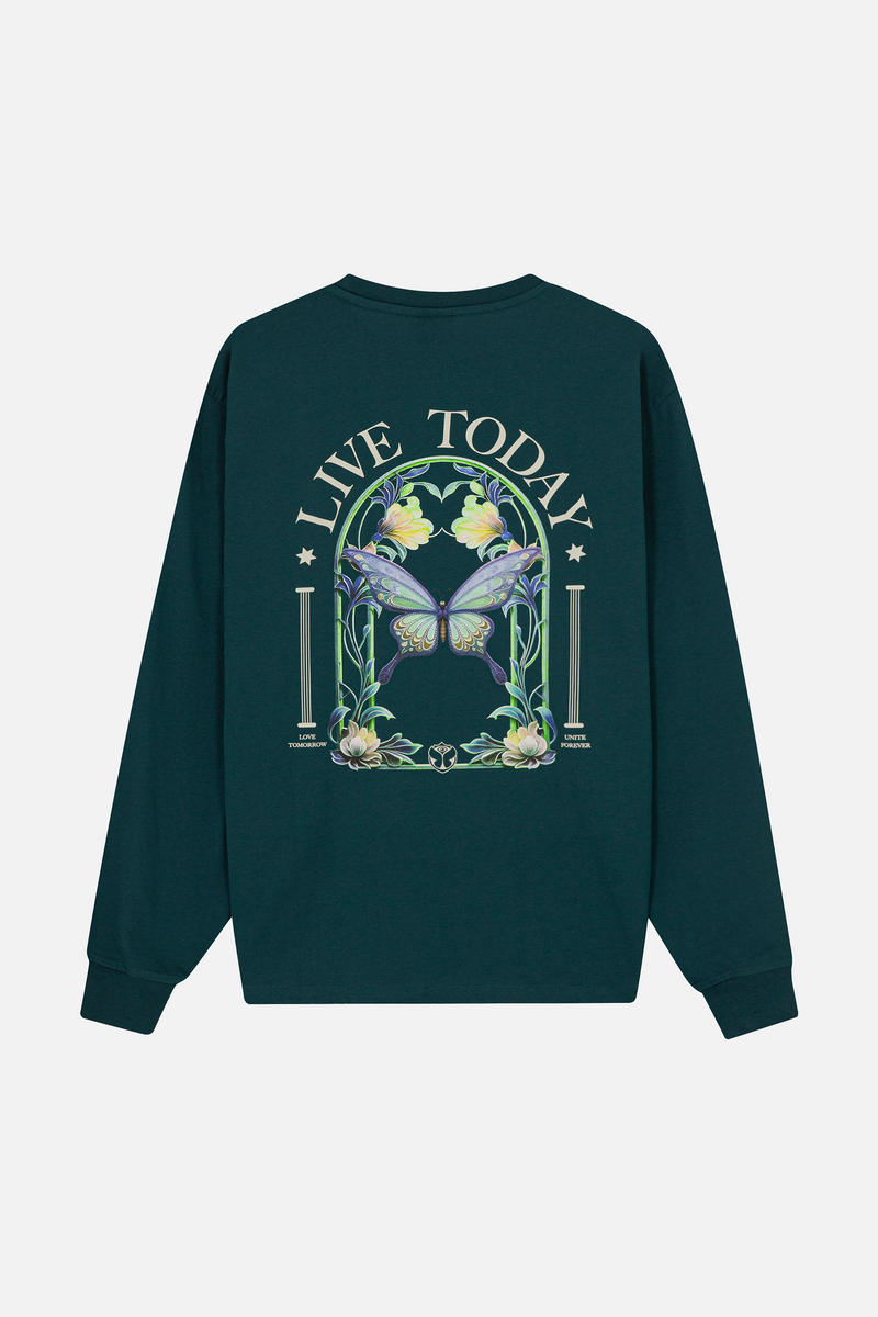 BUTTERFLY LIVE TODAY LONGSLEEVE