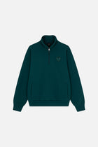 GLOBE ZIP SWEATSHIRT