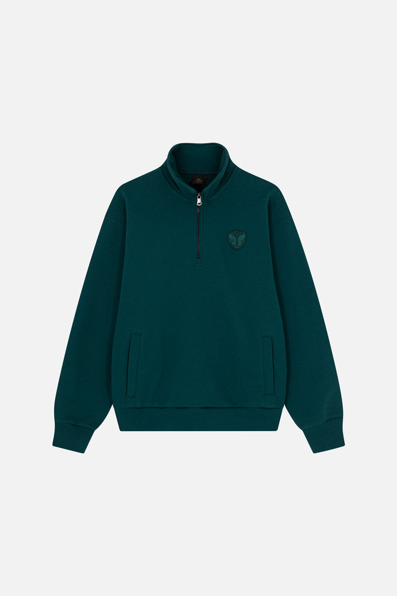 GLOBE ZIP SWEATSHIRT