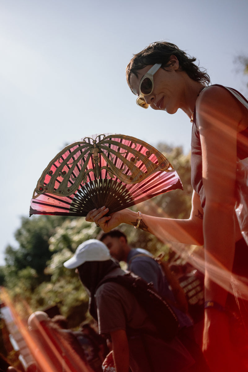 Butterfly Hand Fan