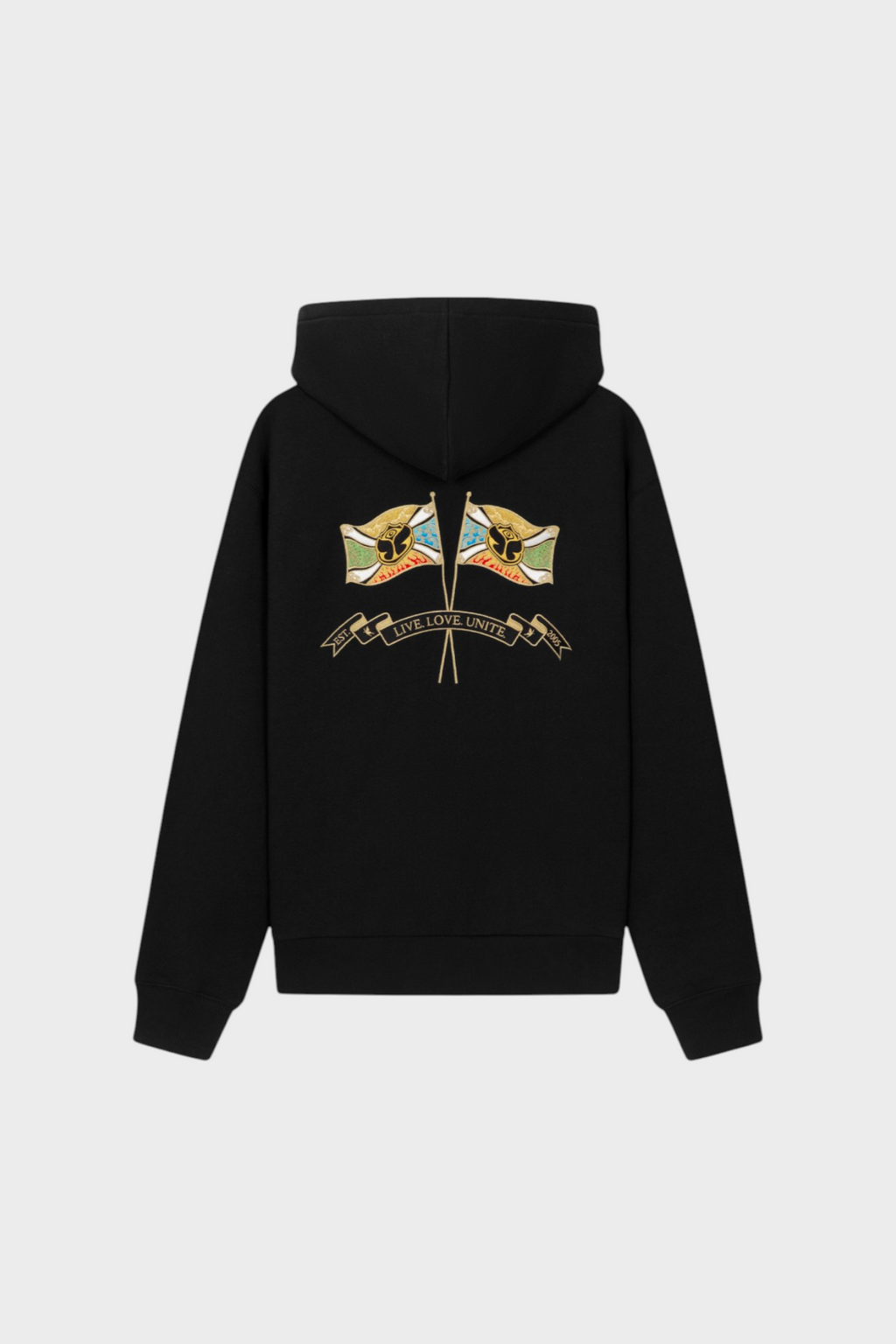 Twin Flag Zip Hoodie