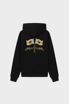 Twin Flag Zip Hoodie