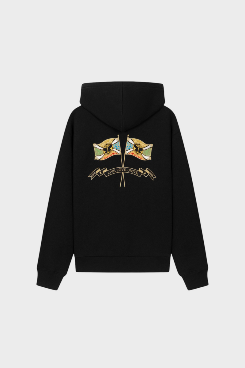 Twin Flag Zip Hoodie