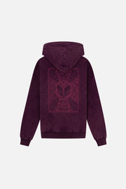 WASHED UNITY FLAG HOODIE WOMEN - 1