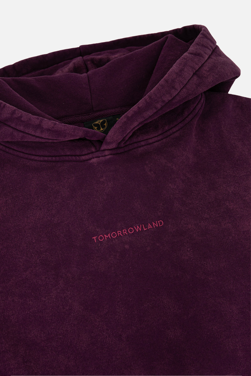 WASHED UNITY FLAG HOODIE WOMEN