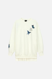 STAIRWAY BUTTERFLY SWEATSHIRT WOMEN - 1