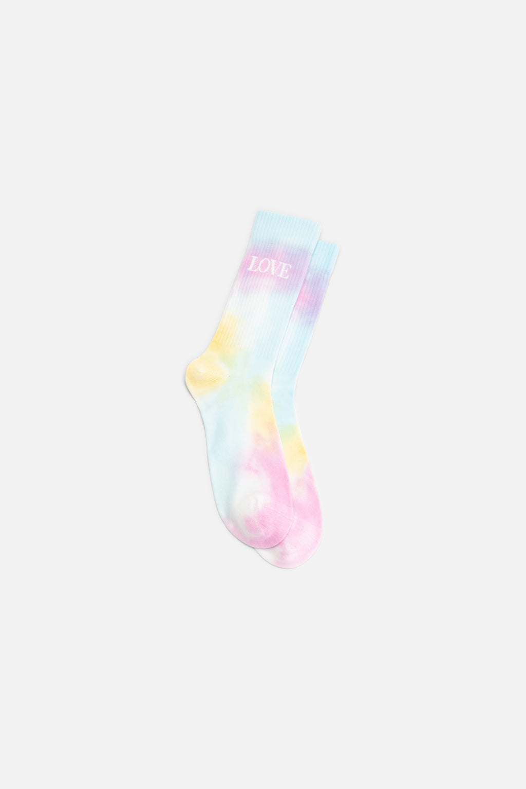 LOVE TIE DYE SOCKS