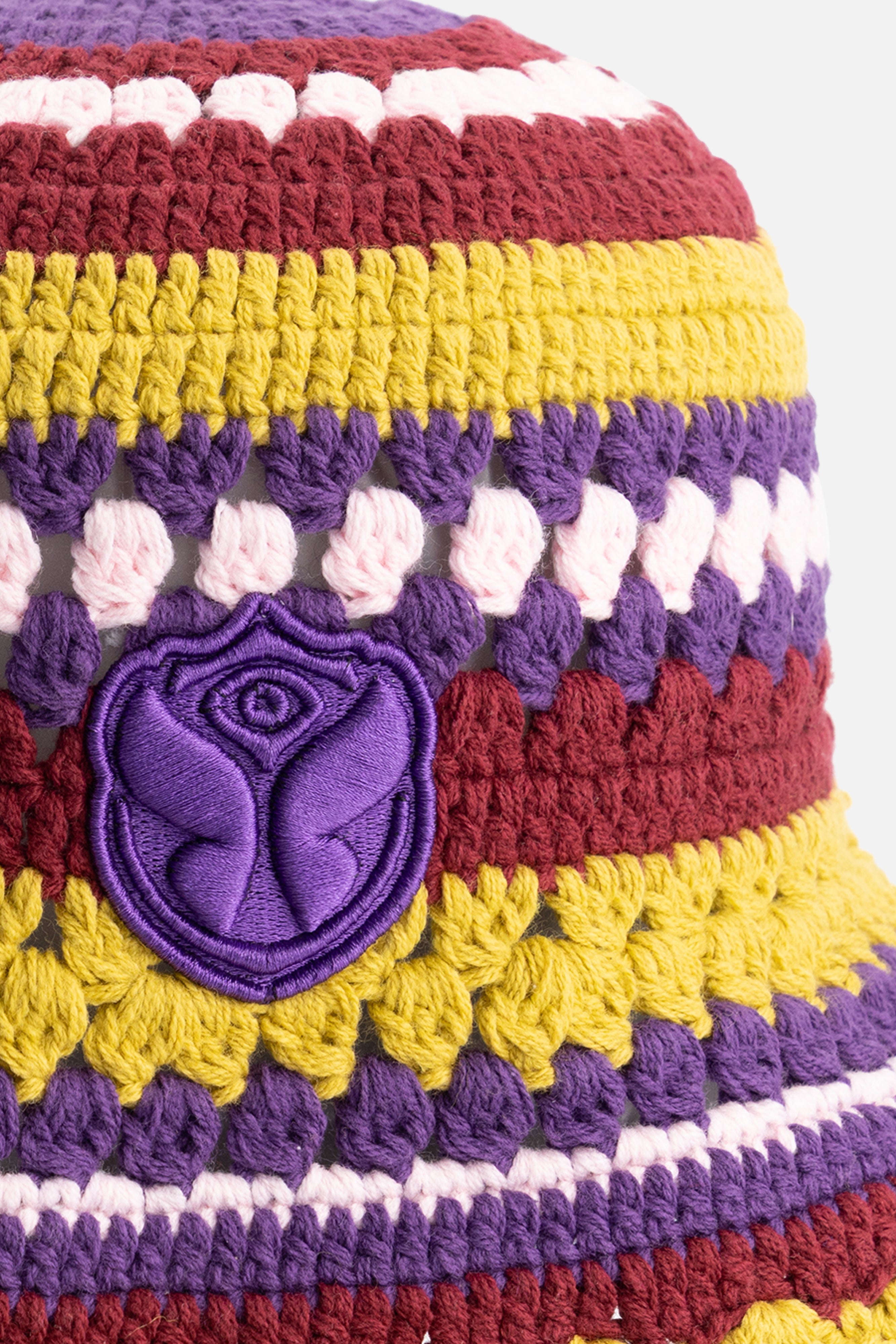 Icon Crochet Bucket Hat Multicolor - Tomorrowland Store