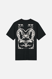 BUTTERFLY CONTRAST T-SHIRT - 1