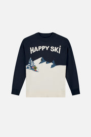 HAPPICON SKI KNITTED SWEATSHIRT - 1