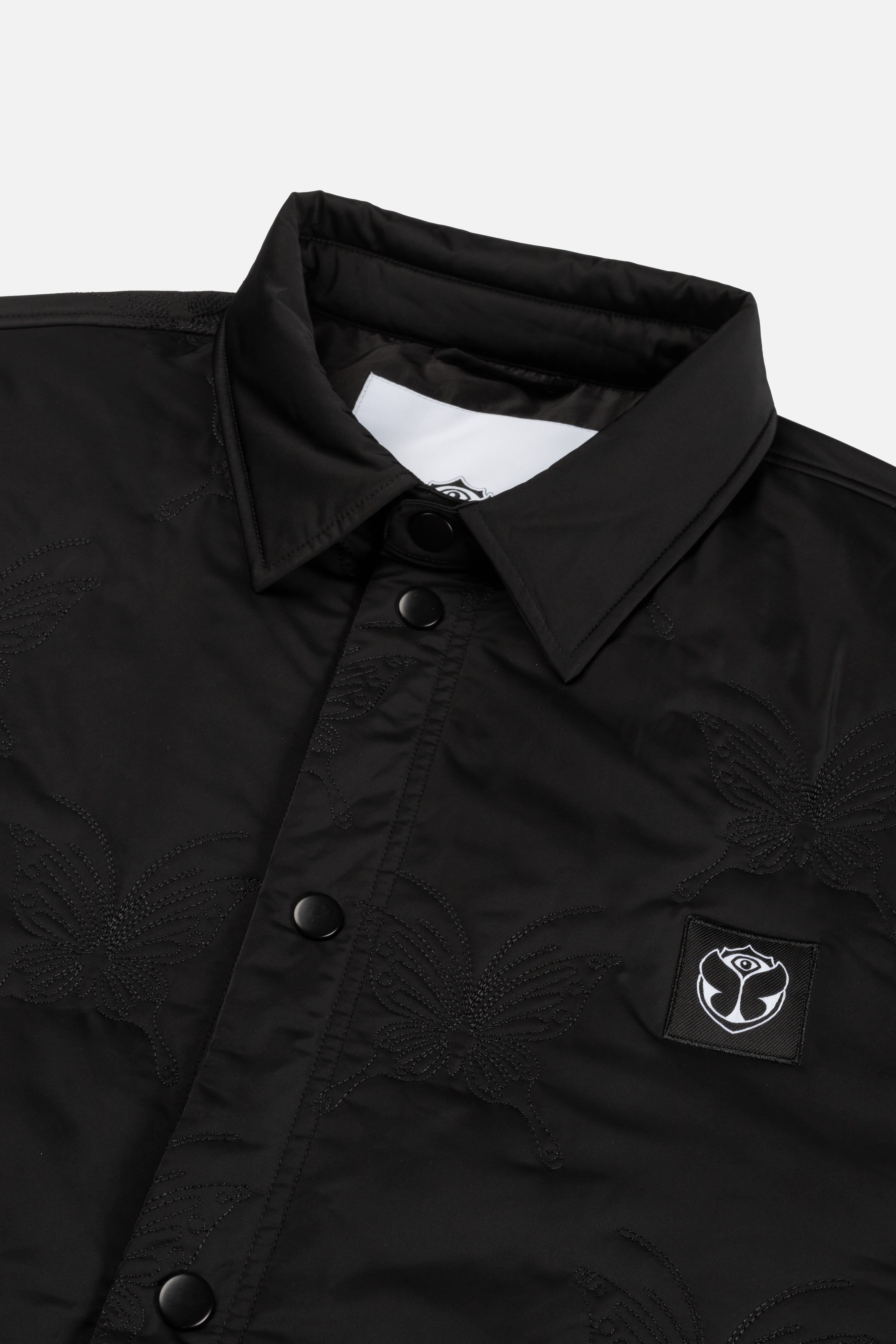 Butterfly Padded Jacket Black - Tomorrowland Store