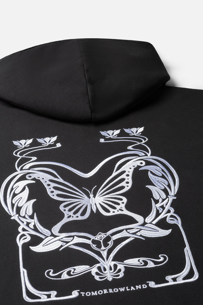 BUTTERFLY CONTRAST HOODIE