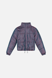 IRIDESCENT PUFFER JACKET WOMEN - 1