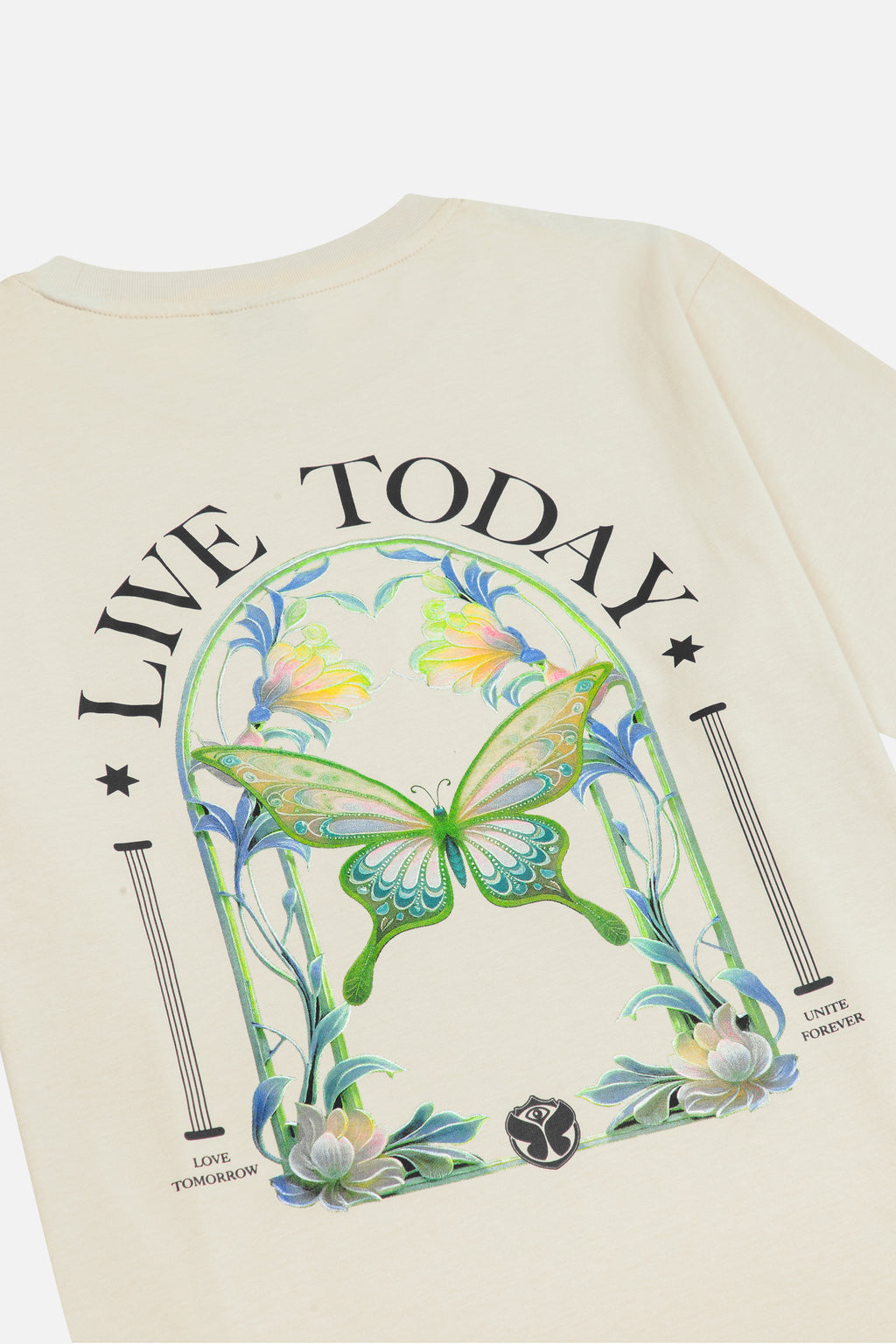 BUTTERFLY LIVE TODAY T-SHIRT