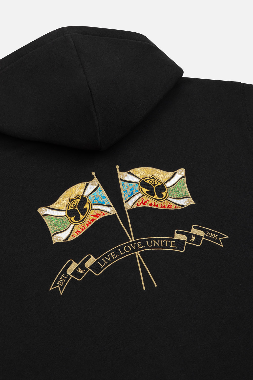 Twin Flag Zip Hoodie