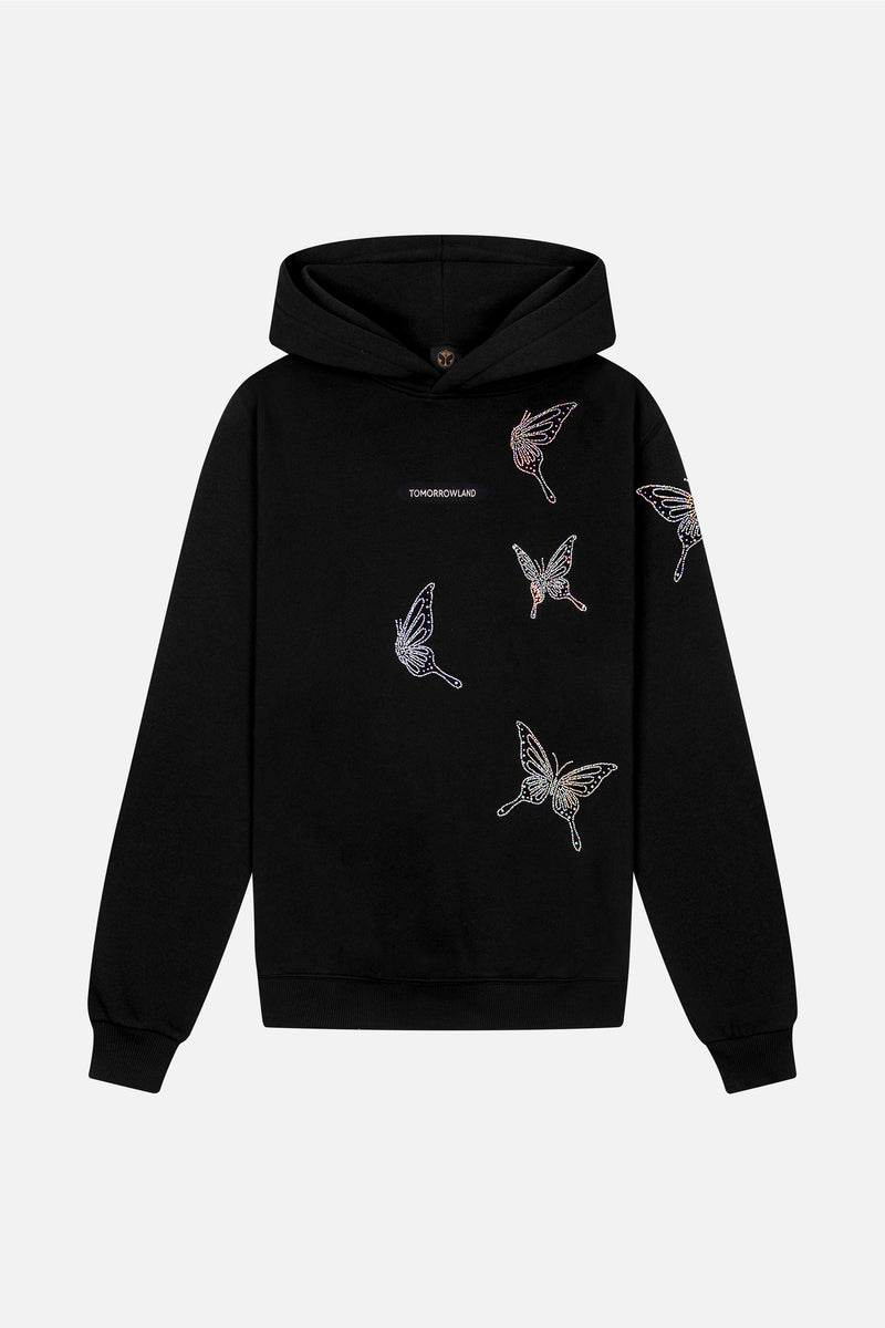 BUTTERFLY SPARKLE HOODIE WOMEN