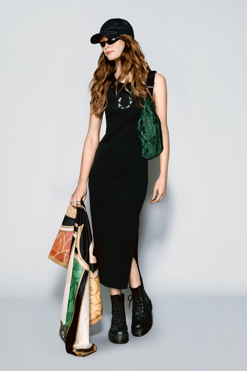 Flora Icon Rib Dress Women