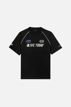 SLOGAN BASEBALL T-SHIRT