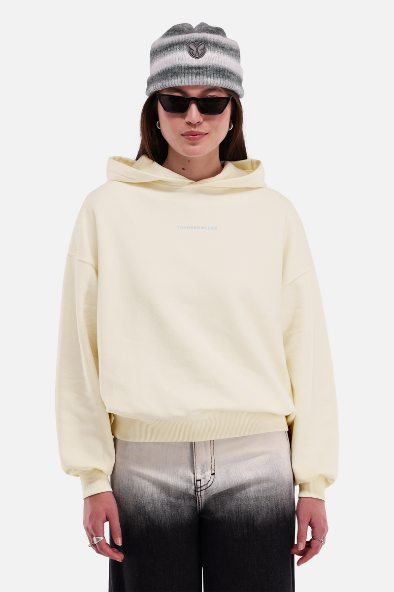 BUTTERFLY CONTRAST HOODIE WOMEN