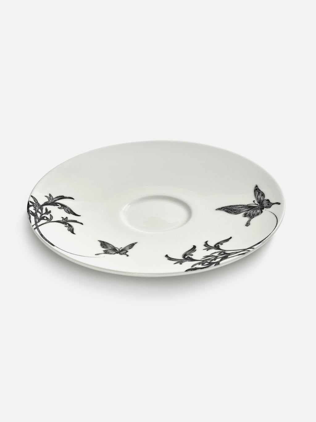 SERAX SAUCER CAPPUCCINO BUTTERFLY BALLET