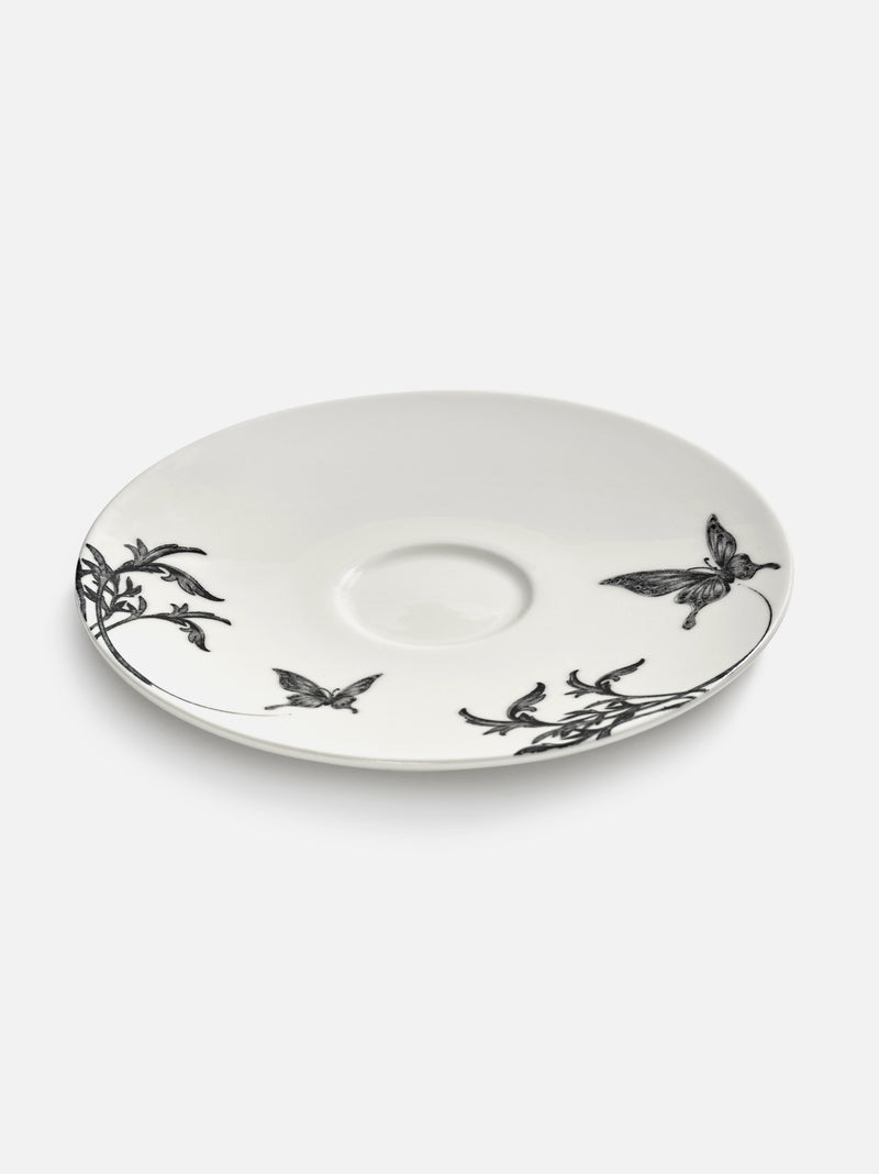 SERAX SAUCER CAPPUCCINO BUTTERFLY BALLET